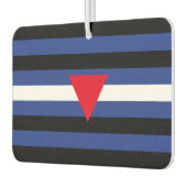 Désodorisant Pour Voiture Drapeau de fierté cuir queer (Gauche)