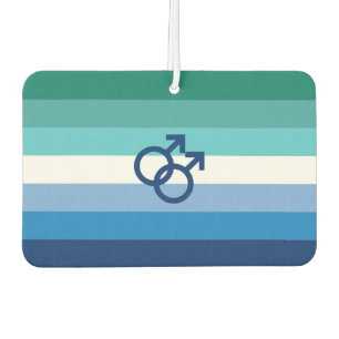 Désodorisant Pour Voiture Drapeau de fierté gay MLM
