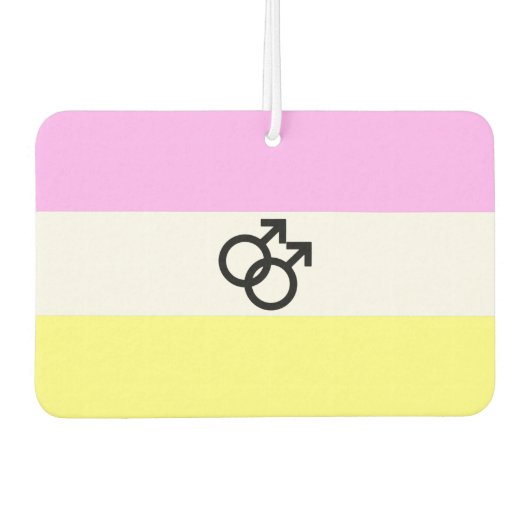 Désodorisant Pour Voiture Drapeau de fierté Twink (Devant)