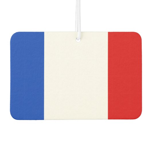Désodorisant Pour Voiture Drapeau de France (Devant)
