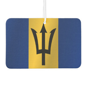 Désodorisant Pour Voiture Drapeau de la Barbade