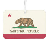Désodorisant Pour Voiture Drapeau de la Californie (Dos)