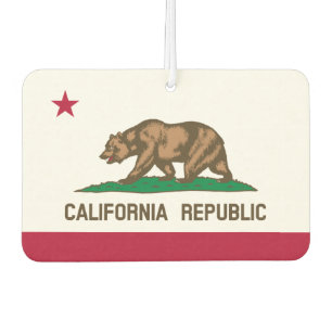 Désodorisant Pour Voiture Drapeau de la Californie