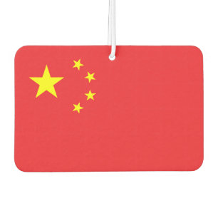 Désodorisant Pour Voiture Drapeau de la Chine