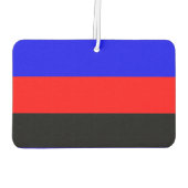 Désodorisant Pour Voiture Drapeau de la Fierté polyamérale (Dos)