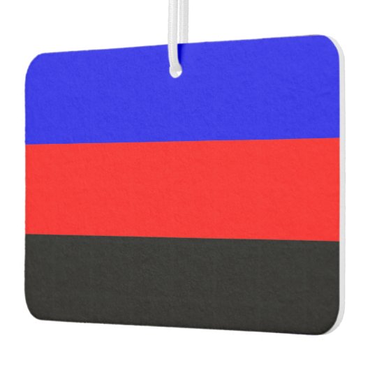 Désodorisant Pour Voiture Drapeau de la Fierté polyamérale (Gauche)