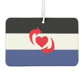 Désodorisant Pour Voiture Drapeau de la fierté Switch (Dos)