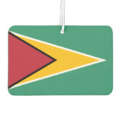 Désodorisant Pour Voiture Drapeau de la Guyane (Dos)