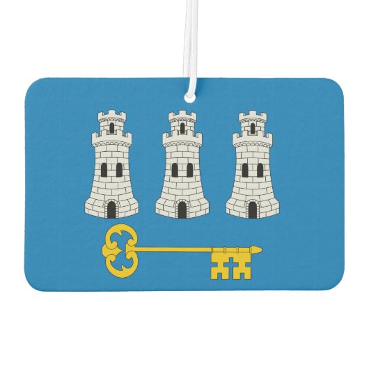 Désodorisant Pour Voiture Drapeau de La Havane, Cuba Swaddle Blanket (Dos)