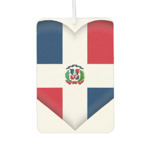 Désodorisant Pour Voiture Drapeau de la République Dominicaine