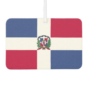 Désodorisant Pour Voiture Drapeau de la République Dominicaine