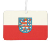 Désodorisant Pour Voiture Drapeau de la souris de Thuringe (Dos)