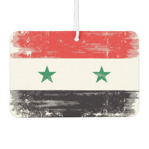 Désodorisant Pour Voiture Drapeau de la Syrie.