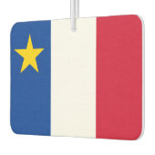 Désodorisant Pour Voiture Drapeau de l'Acadie (Gauche)