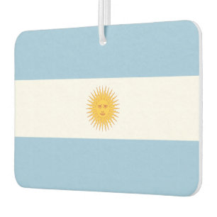 Désodorisant Pour Voiture Drapeau de l'Argentine