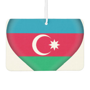 Désodorisant Pour Voiture Drapeau de l'Azerbaïdjan