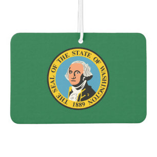 Désodorisant Pour Voiture Drapeau de l'État de Washington