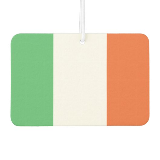 Désodorisant Pour Voiture Drapeau De L'Irlande (Devant)