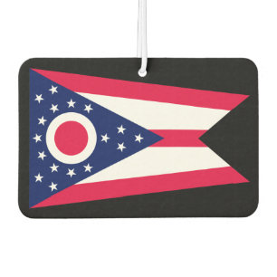 Désodorisant Pour Voiture Drapeau de l'Ohio