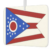 Désodorisant Pour Voiture Drapeau de l'Ohio (Gauche)