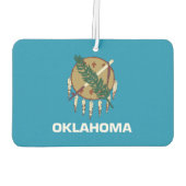 Désodorisant Pour Voiture Drapeau de l'Oklahoma (Dos)