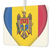 Désodorisant Pour Voiture Drapeau de Moldova (Gauche)