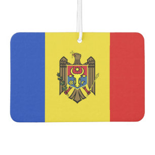 Désodorisant Pour Voiture Drapeau de Moldova