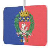 Désodorisant Pour Voiture Drapeau de Paris, France (Gauche)