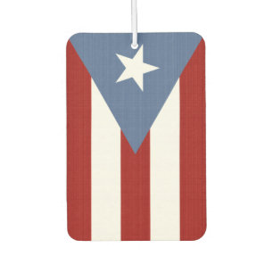 Désodorisant Pour Voiture Drapeau de Porto Rico