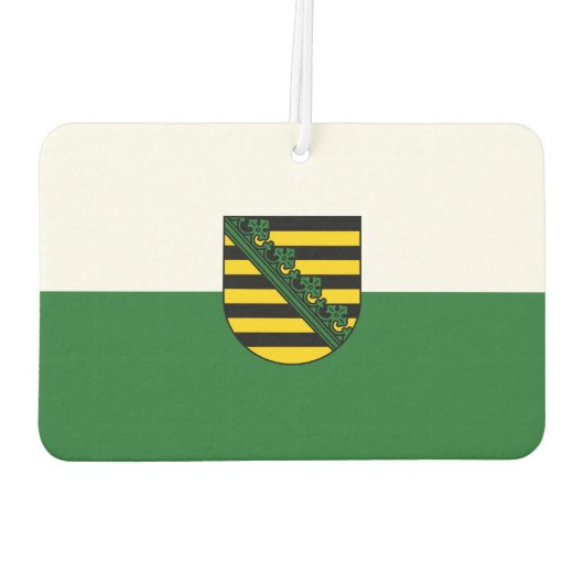 Désodorisant Pour Voiture Drapeau de Saxe (Dos)