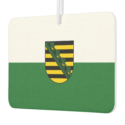 Désodorisant Pour Voiture Drapeau de Saxe (Gauche)