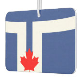 Désodorisant Pour Voiture Drapeau de Toronto (Ontario) (Gauche)