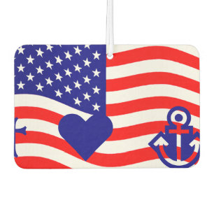Désodorisant Pour Voiture Drapeau des Etats-Unis d'Amérique - vos idées