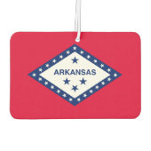 Désodorisant Pour Voiture Drapeau d'État Arkansas (Dos)