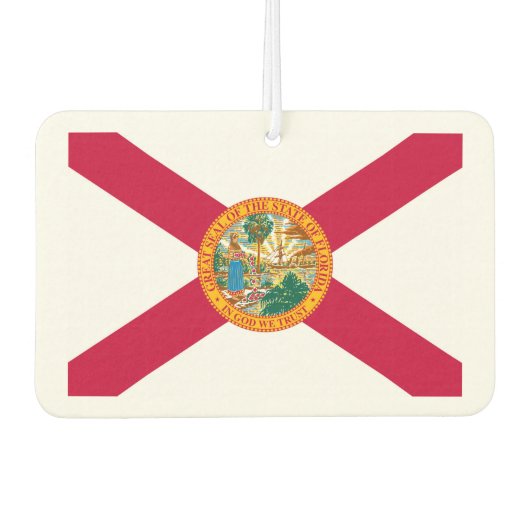 Désodorisant Pour Voiture Drapeau d'État de Floride (Devant)
