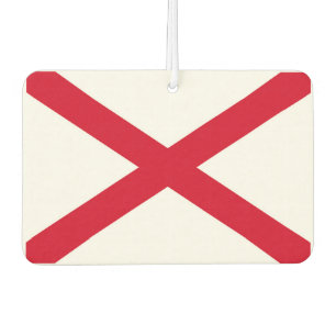 Désodorisant Pour Voiture Drapeau d'État de l'Alabama