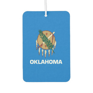 Désodorisant Pour Voiture Drapeau d'État de l'Oklahoma