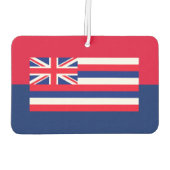 Désodorisant Pour Voiture Drapeau d'État d'Hawaii (Dos)