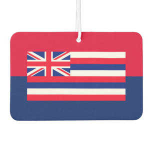 Désodorisant Pour Voiture Drapeau d'État d'Hawaii