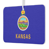 Désodorisant Pour Voiture Drapeau d'État du Kansas (Gauche)
