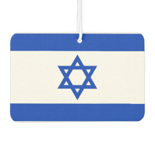 Désodorisant Pour Voiture Drapeau d'Israël