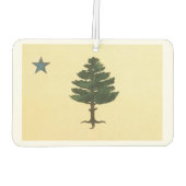 Désodorisant Pour Voiture Drapeau d'origine Maine State Pine Tree Air Freshe (Dos)