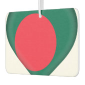 Désodorisant Pour Voiture Drapeau du Bangladesh (Gauche)
