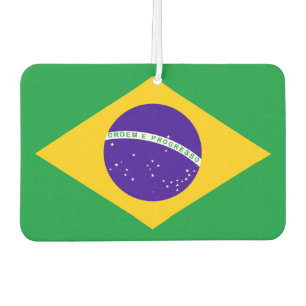 Désodorisant Pour Voiture Drapeau du Brésil