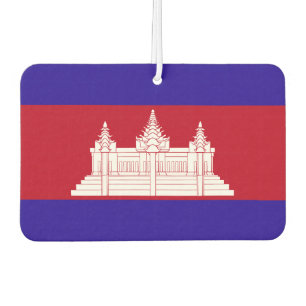 Désodorisant Pour Voiture Drapeau du Cambodge