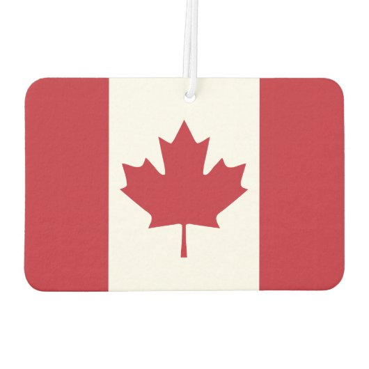 Désodorisant Pour Voiture Drapeau du Canada (Dos)