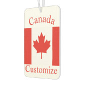 Désodorisant Pour Voiture Drapeau du Canada Thunder_Cove (Gauche)
