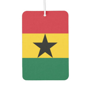 Désodorisant Pour Voiture Drapeau du Ghana