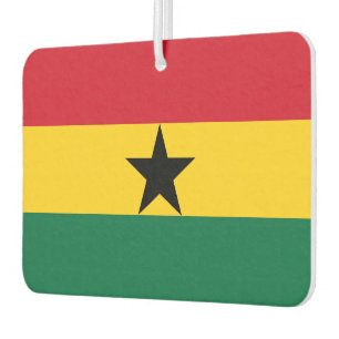 Désodorisant Pour Voiture Drapeau du Ghana