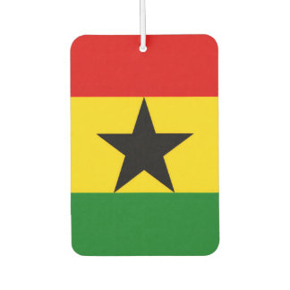 Désodorisant Pour Voiture Drapeau du Ghana